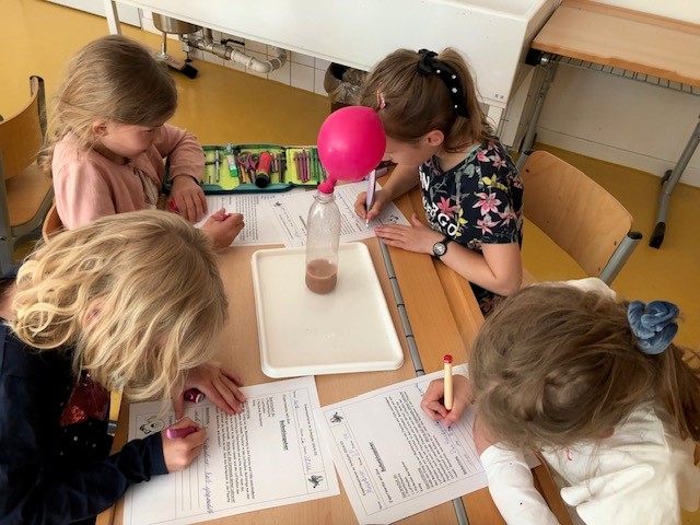 Forschen, Staunen, Lernen-Experimentierwoche an unserer Schule